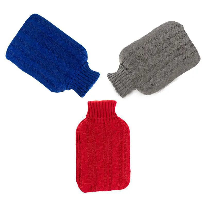 Стандартная бутылка для горячей воды с красным дном в виде сердца и собаки, безопасная, Взрывозащищенная, теплая, милая, с животными on AliExpress 