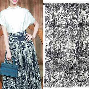 

Digital Printing Ink Painting Pure Cotton Fabric for Skirt Cotton Fabric