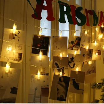 Foto Clips Home Improvement 10M String Lights 100 Leds Decoratieve Light String Houder Voor Foto 'S Halloween Thanksgiving Party Foto Clips Home Improvement 10M String Lights 100 Leds Decoratieve Light String Houder Voor Foto 'S Halloween Thanksgiving Party