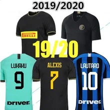 Новинка, для взрослых, 3-я футбольная рубашка,, для футбола, в Милане, Джерси, LAUTARO ICARDI NAINGGOLAN, 19/20, для футбола, в Милане, 3-я Футбольная Футболка