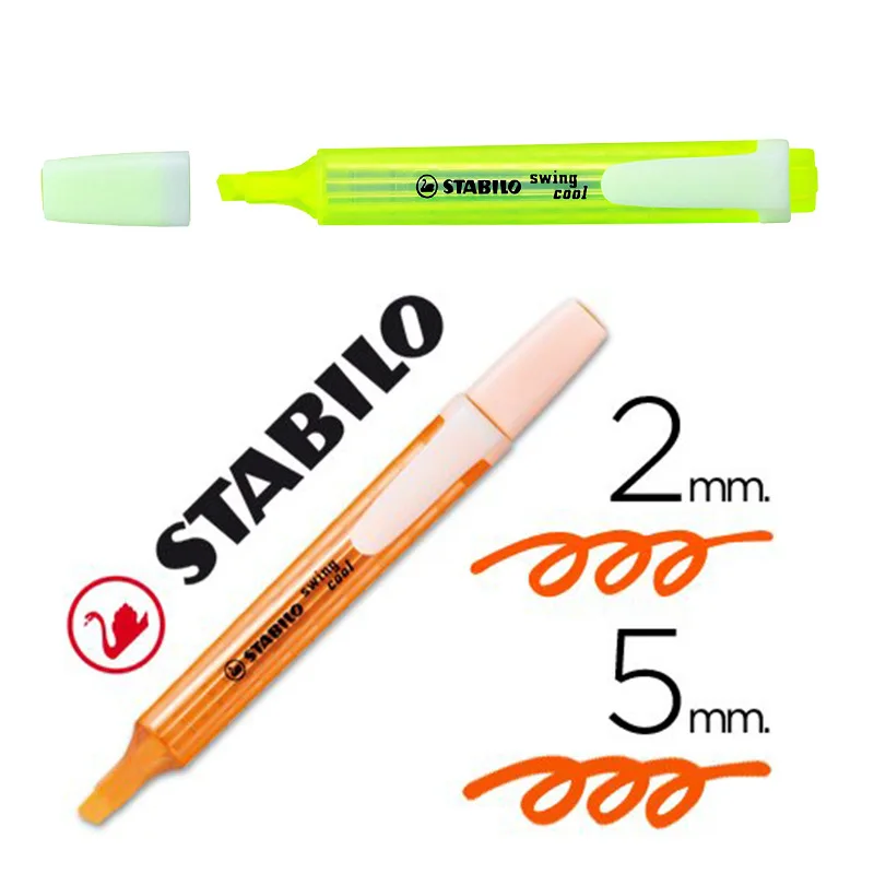 Stabilo Swing Cool Highlighter Pen Permanent Subrayadores Color