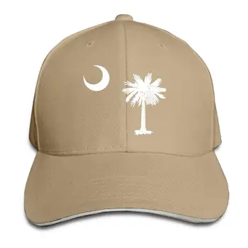 

South Carolina Moom Flag Sandwich Hat Baseball Cap Dad Hat