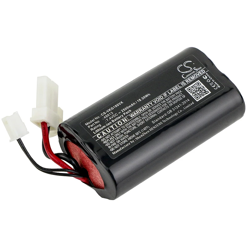 Cameron sino 2500mah аккумулятор для VORWERK kobard VG100 VORWERK 48813