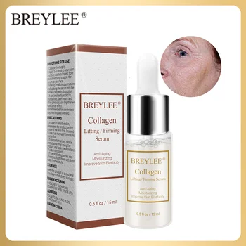 

BREYLEE Hyaluronic Acid Moisturizing Essence Anti-Aging Remove Wrinkles Collagen Lifting Firming Serum Face Cream Skin Care 15m