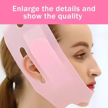 

Silicone Face Slimming Bandage V-Shaped Lifting Lining Tightener Belt Strap Chin Cheek Slimmer Anti Wrinkle Band Beauty Care