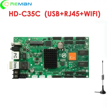 

HD C35C Full color led module led screen led sign controller , WIFI USB RJ45 led control card for p2 p3 p4 p5 p6 p8 p10 p3.91
