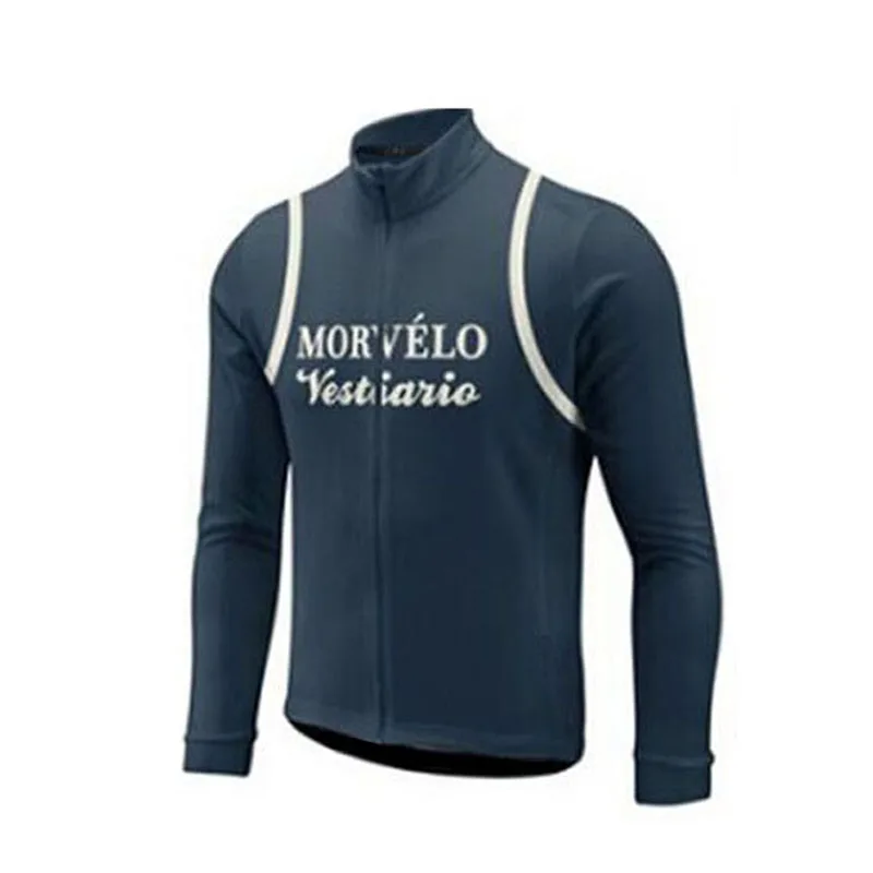 Morvelo велосипедная майка Весна/Осень Одежда для велоспорта Ropa Ciclismo Мужские дышащие майки Pro team Одежда с длинным рукавом