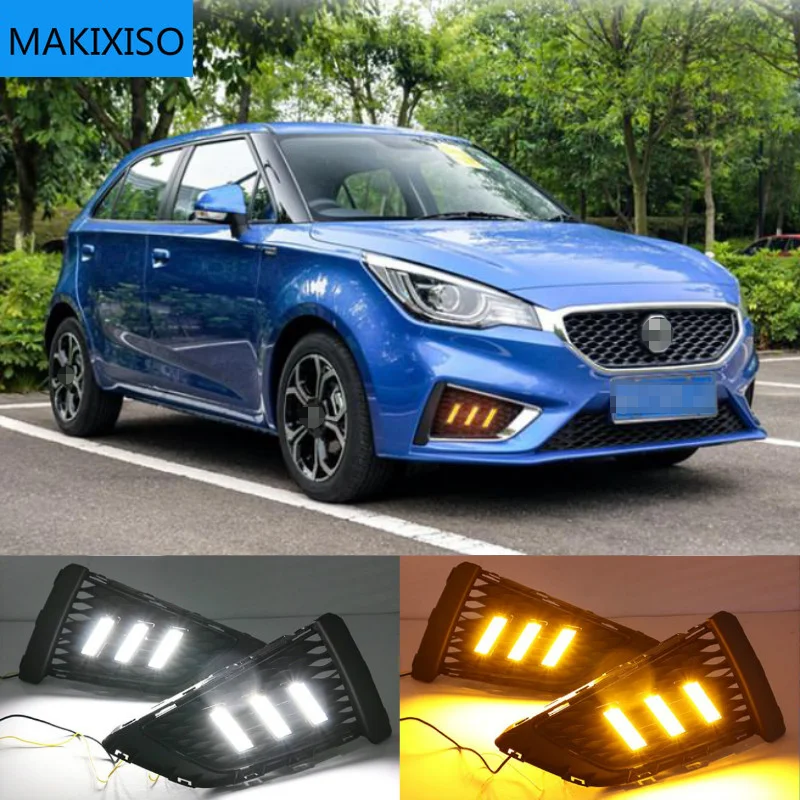 

New arrival led drl daytime running light fog lamp for MG3 MG 3 2017 2018