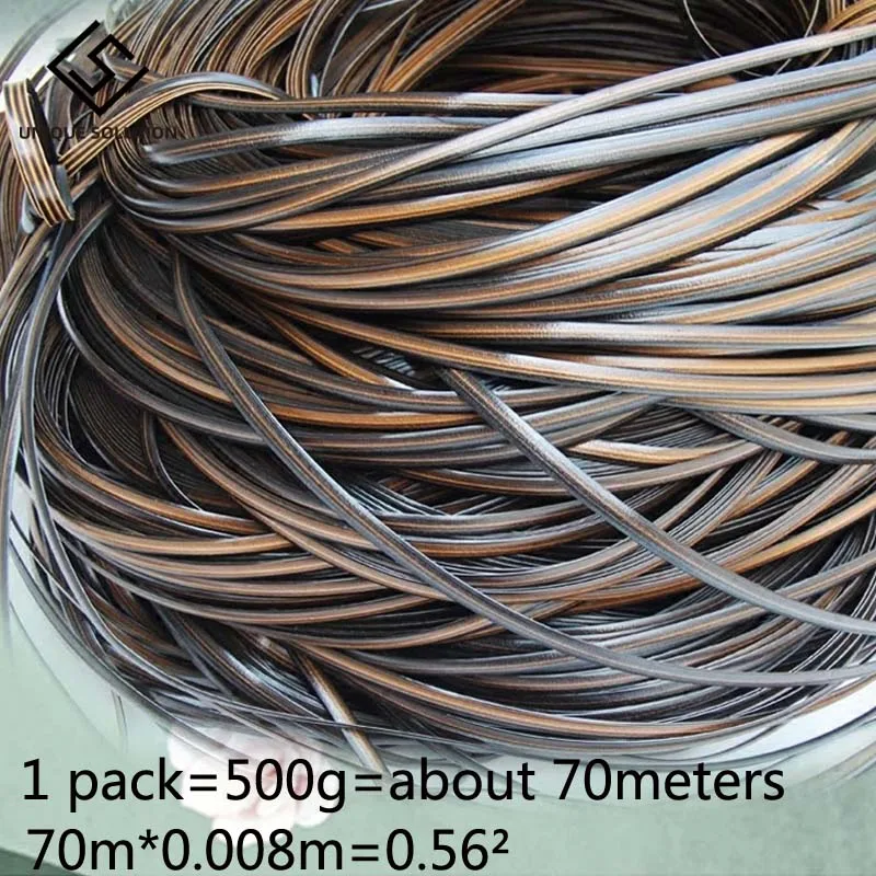 

Кофейный градиентный плоский синтетический ротанговый Плетеный материал, пластиковый ротанговый материал для вязания и ремонта стула, стол, корзина для хранения, бесплатная доставка