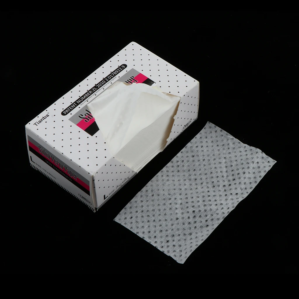 1000 pcs Disposable Salon Electric Hair Perming Dyeing Paper End Wraps Color tool Highlight Tissue Hairdresser Tool | Красота и