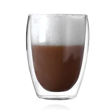 Детская одежда на рост 80, 250/350/450 мл двойная изоляция Стекло чашки термостойкого Чай Кофе молока Стекло Питьевая чашка для питья бар Кухня инструменты