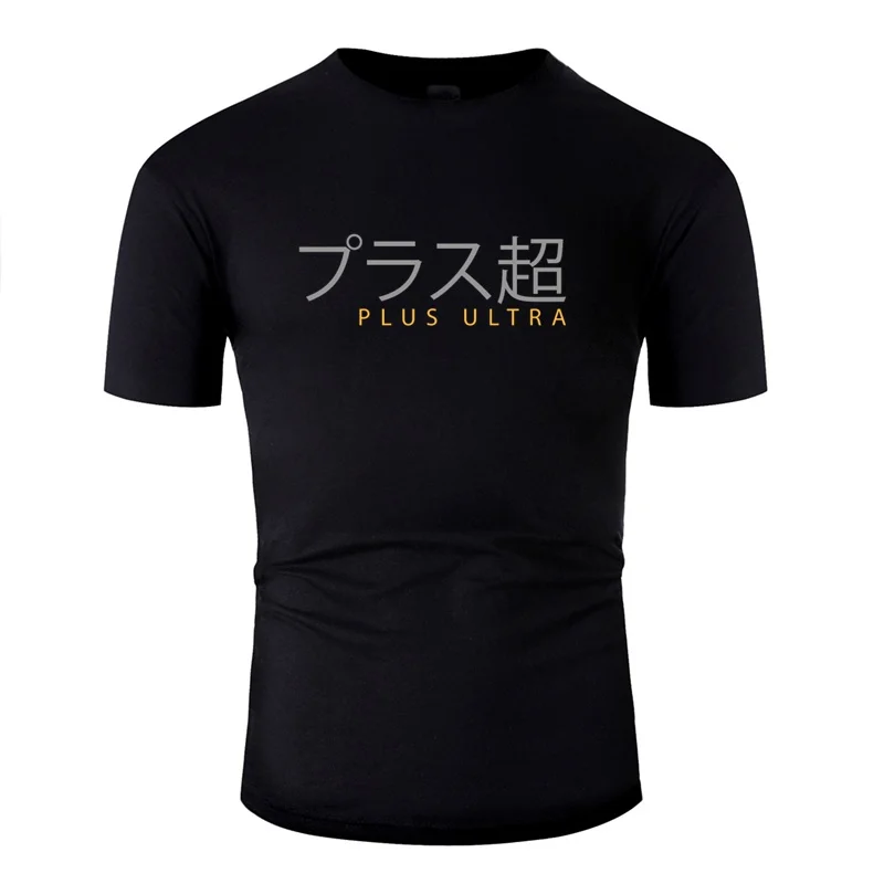 Мода плюс ультра!: Kanji футболка для мужчин, хлопок, женские футболки, вырез лодочкой, короткий рукав