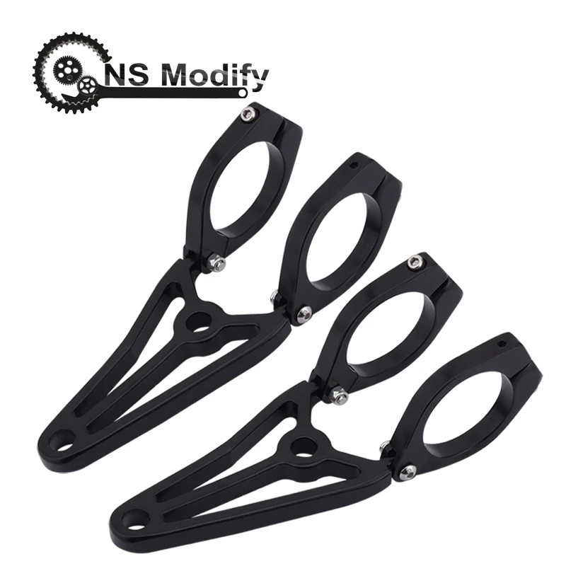 

NS Modify Motorcycle 41mm Headlight Mounting Bracket Universal Fork Ear Turn Signal Mount Clamps For Chopper Cafe Racer