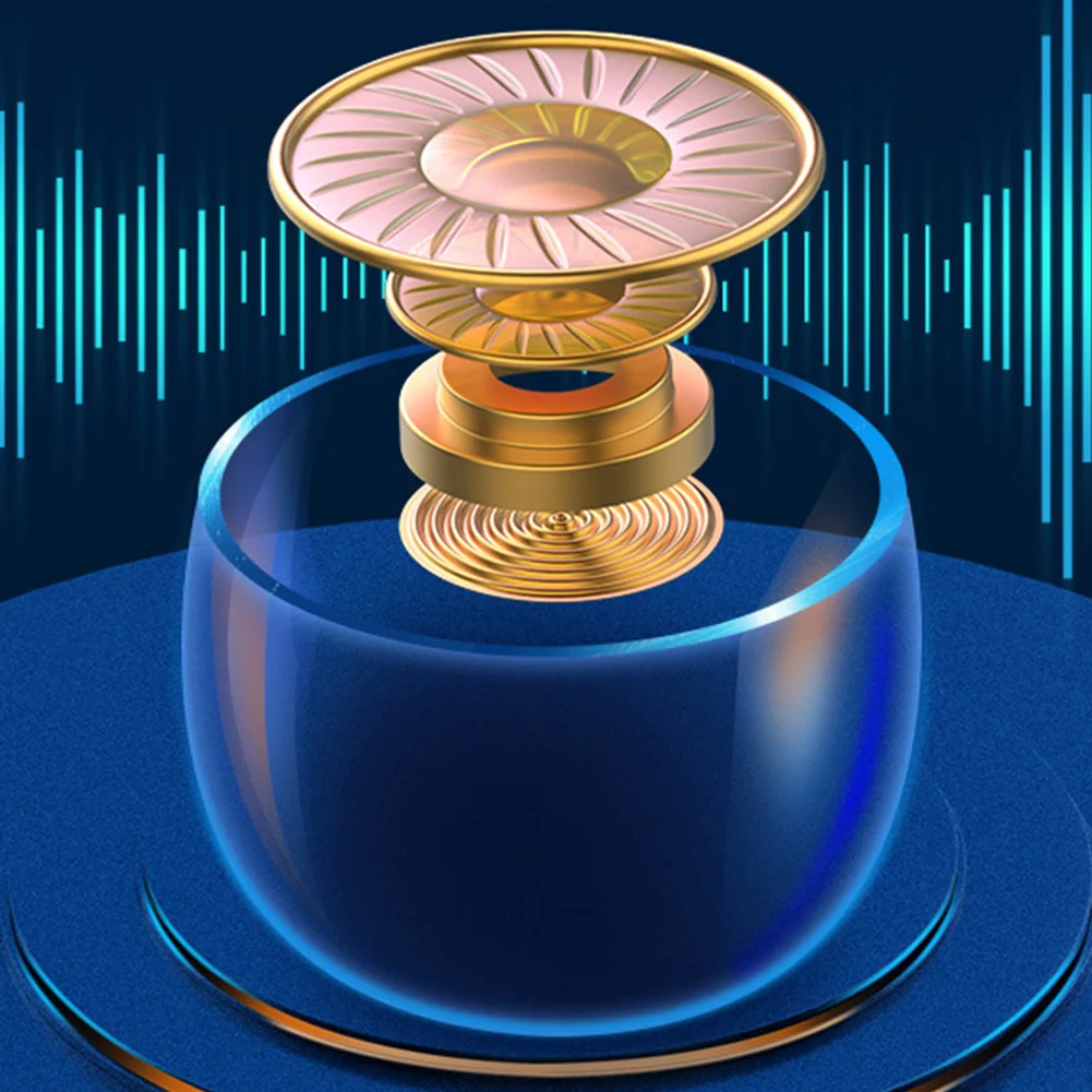 Bluetooth 5,0 светодиодный цифровой дисплей динамический Встроенный микрофон Беспроводные наушники с зарядным устройством Громкая связь водонепроницаемый музыкальный