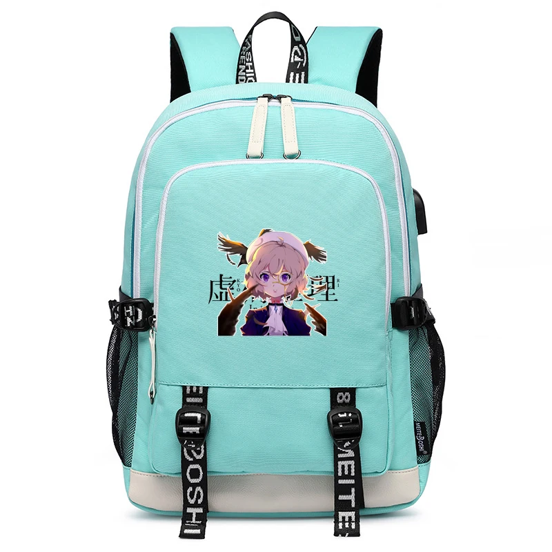 Invented Inference Pink School Bags Iwanaga Kotoko Women Backpack Anime Bookbag Large Travel Bagpack USB Charging Laptop | Багаж и сумки