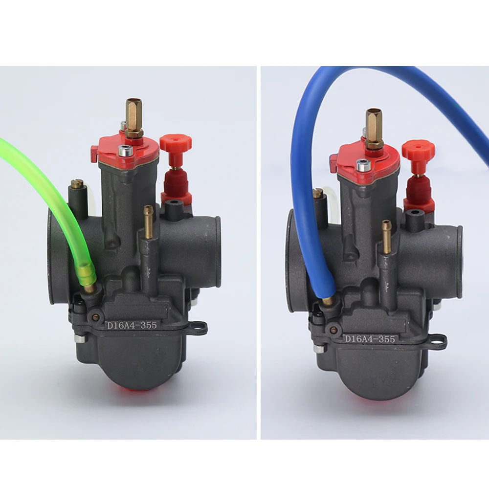 Colorful Motorcycle Carburetor Gas Oil Hose Motorcycle Oil Tube Fuel Line Petrol Tube Pipe 5pcs For Honda Suzuki KT Dirt Pit Bike ATV