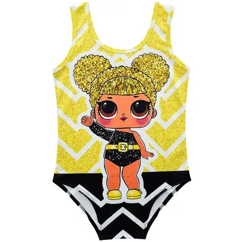 

LOL Surprise Doll Swimsuit Integrated Children's Fashion Cute Swimsuit New Girl Swimsuit Cartoon Girl Swimsuit Student