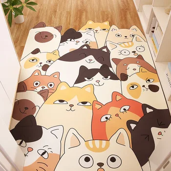 

Home Entrance Door Mat PU Anti-Slip Dust-proof Outdoor Indoor Doormat Floor Hall Hallway Mats Carpet Rug Living Room Bathroom