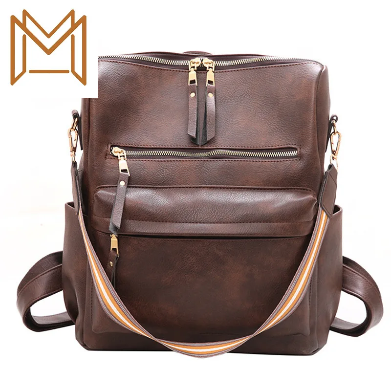 

Capacity Both Pu Trend Both Shoulders Package Woman Backpack