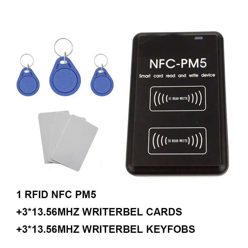 PM3 IC Writer 13,56 МГц RFID Дубликатор NFC полное декодирование функция кардридер копир - Цвет: NFC-PM3-SUIT