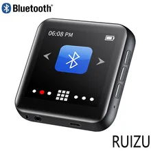 Новое поступление мини сенсорный экран Bluetooth MP3-плеер встроенный динамик Поддержка FM, запись, электронная книга, видео, часы, шагомер