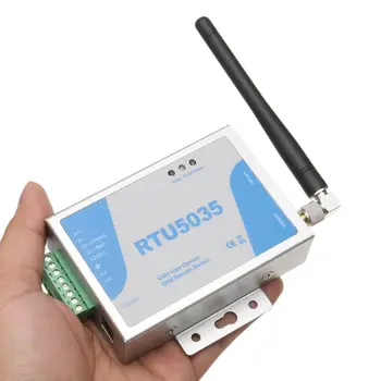 

RTU5035 GSM Gate Opener Relay Switch Wireless Remote Controller with Antenna T3LB