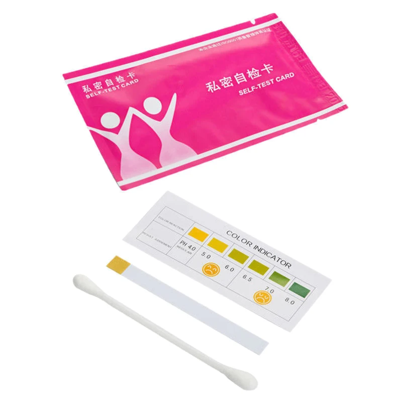 

15pcs Female Urine Tract Vaginal Vaginosis Bacterial Thrush PH Test Strips Kit Set Gynecologic Inflammation Self-test Cards