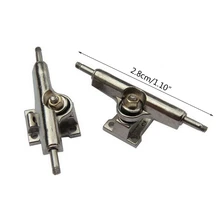

New One Set Trucks For 32.5mm Fingerboard Skateboard Wooden Deck Accessory High quality Zinc alloy