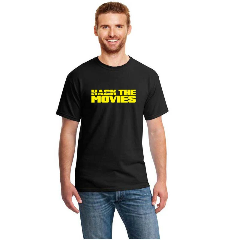 Camiseta oficial estampado Hack The Movies ropa para hombre Camiseta ropa  informal de moda camisetas camiseta femenina masculina Top|Camisetas| -  AliExpress