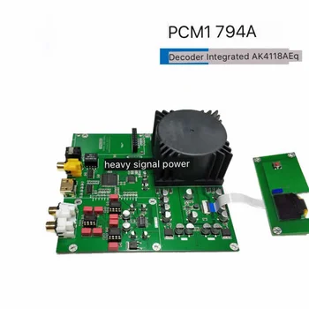 

PCM1794A Decoder AK4118AEQ Coaxial Input, USB Input, Bluetooth Input, Multiple Input