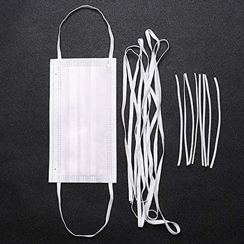 

Knitted Elastic Cord For Mask Sleevelet Making Ear Hanging Rope DIY Craft Sewing Mask Elastic Bands Elastic Rope Stretchy Cord