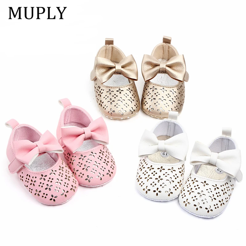 Baby Shoes Newborn Infant Wedding-Party-Shoes First-Walker Princess Summer Fashion 