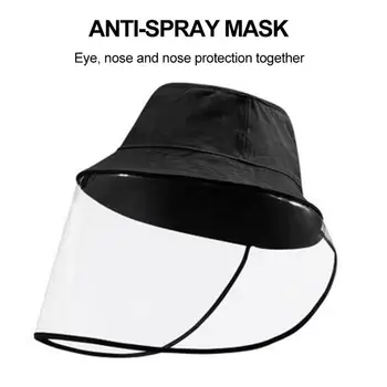 

Motorcycle Protective Face Shield Transparent Mask Anti-fog Saliva Face Masks Windproof Safety Fisherman Removable Face Cover