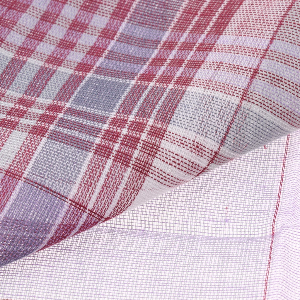 24Pack Men's Plaid Pattern Cotton Handkerchiefs 36x35 cm Classic Pocket Square Hanky носовые платки men's Suit Handkerchief