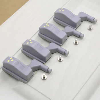 

LED Sensor Light Cabinet Hinge Night Light Sensor Lights for Kitchen Living Room Bedroom Wardrobe Closet Cupboard Door Lamp