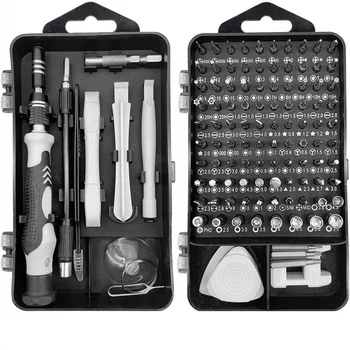 

119 in 1 Precision Screwdriver Set Mini Screwdriver Set Magnetic Computer Repair Tool Kit Screwdriver Set with Case