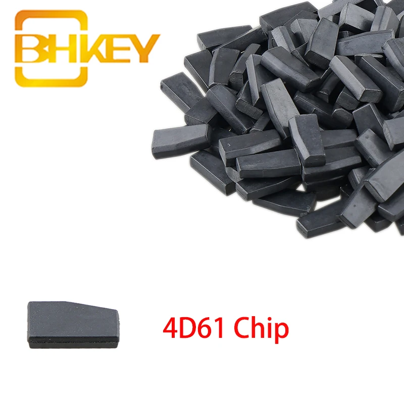 

BHKEY Transponder Chip ID61 4D61 Chip for Mitsubishi Key T19 ID4D61 Ceramic Chip ID:4D(61) Blank Chip for Car