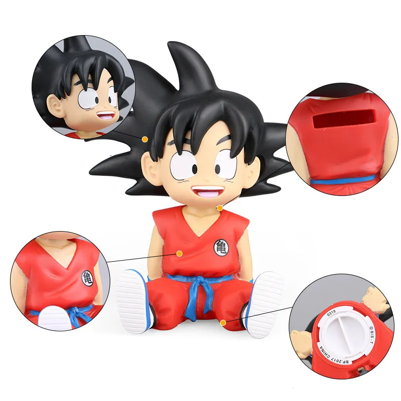 ドラゴンボールz悟空貯金箱貯金箱孫悟空クリリンフィギュア保存