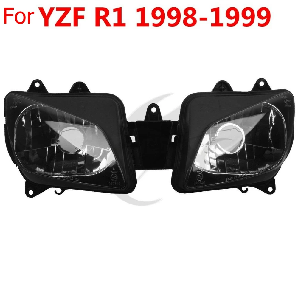 Передняя фара в сборе для мотоцикла Yamaha YZF R1 98 99 2000 2001 02 03 04 06 07 08 2009 2011| |