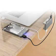 Алюминий 4 Порты Usb 3,0 клип-Тип концентратор для настольных зажим ассортимент оснастки на расширение мульти-Интерфейс концентратор