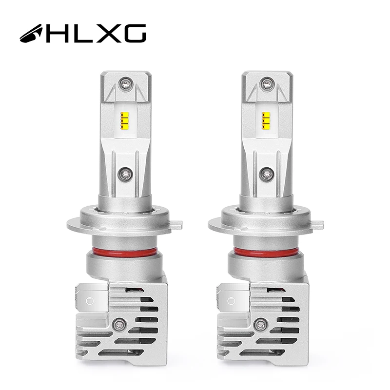 Mini H7 LED H4 Car Headlight Bulbs H11 led H8 Auto Fog Lamp HB3 9005 HB4 9006 diodes nebbia 12V With ZES Korea CSP High Low Beam - Испускаемый цвет: ZES LED