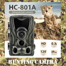 HC-801A охотничья камера 0,3 s триггер время ночь версия фото ловушка 16MP 1080P IP65 дикая природа