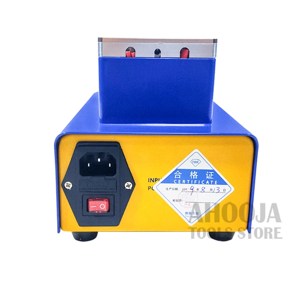 TBK-988N встроенный двойной вакуумный насос ЖК-экран Отдельная машина для samsung Edge изогнутый экран ремонт супер сильное всасывание