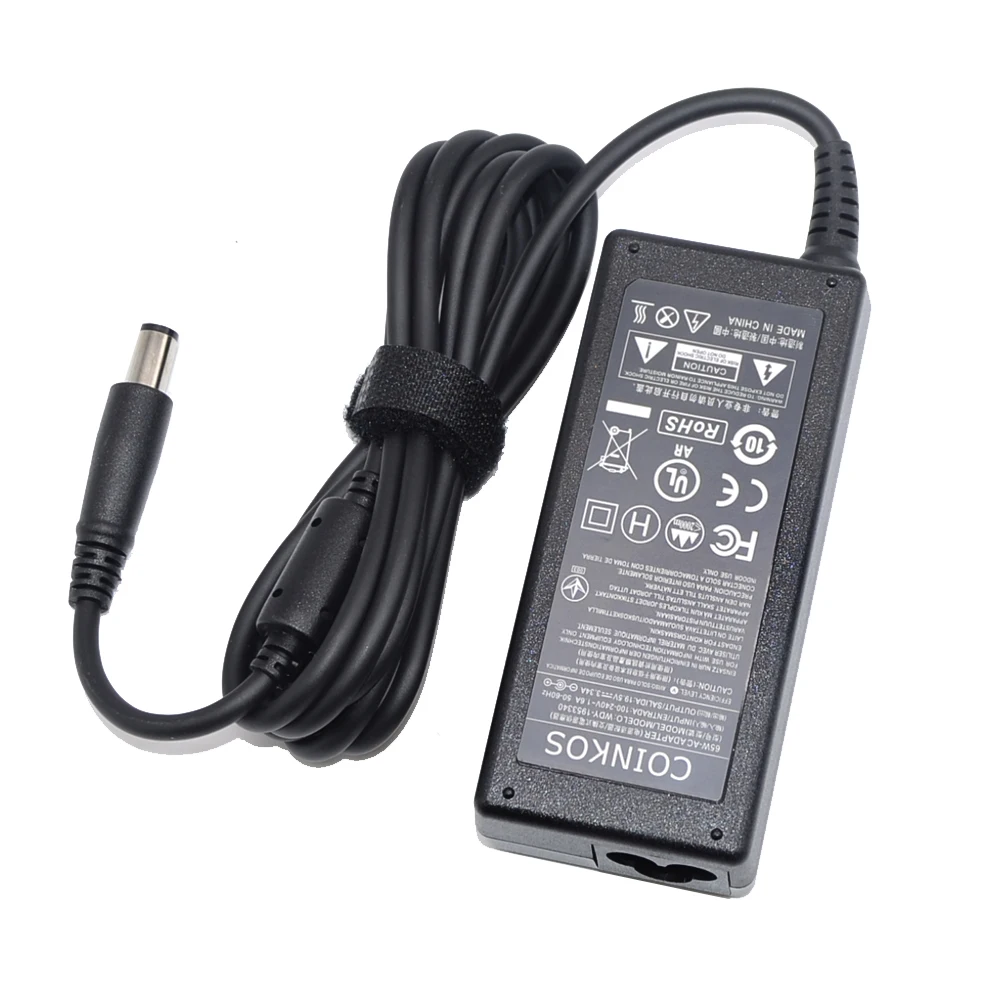 

COINKOS Laptop Adapter Charger for Dell 19.5V 3.34A Inspiron 17 3721 3737 5748 5749 5755 5758 5759 7737 65W Power Supply 7.4mm