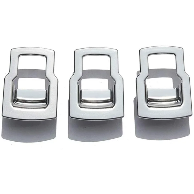 Chrome Car Door Window Switch Lift Button Cover Trim Frame for for Land Rover Discovery 4 LR4 Range Rover Sport L320 Accessories
