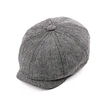 Outdoor Beret British Cap Featured Polyester Cotton Comfortable Breathable Sweat Cap Around Adjustable High Quality Hat