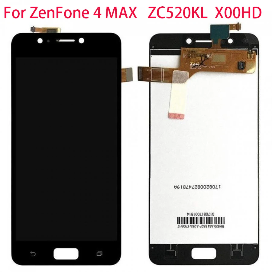 ЖК-дисплей 5 2 дюйма для Asus ZC520KL дигитайзер сенсорного экрана ASUS ZenFone 4 MAX сменный с