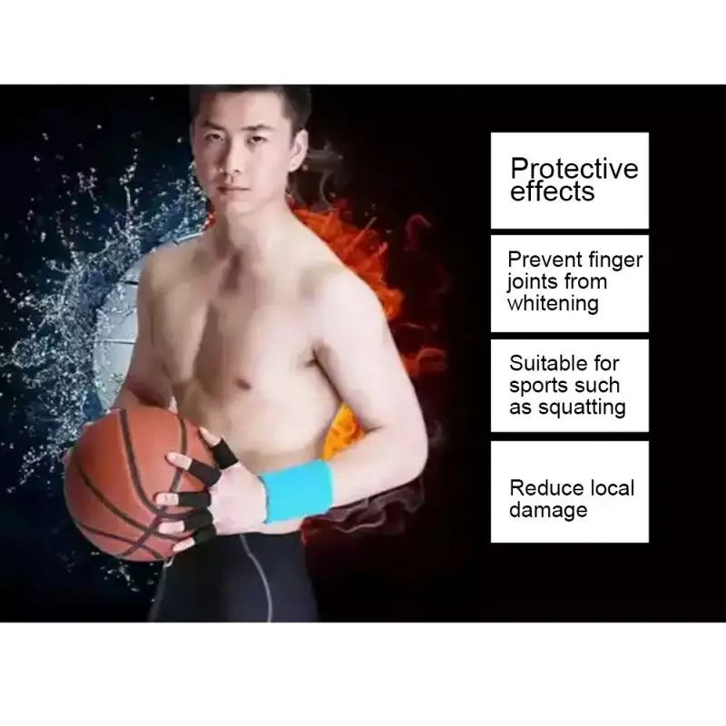 Нарукавники для пальцев моющиеся защитные фиксаторы для пальцев поддержка спорта защитный чехол для волейбола бадминтона Новинка