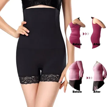 

Women High Waist Tummy Control Body Shaper Seamless Thigh Slimming Boyshort Control Panties
