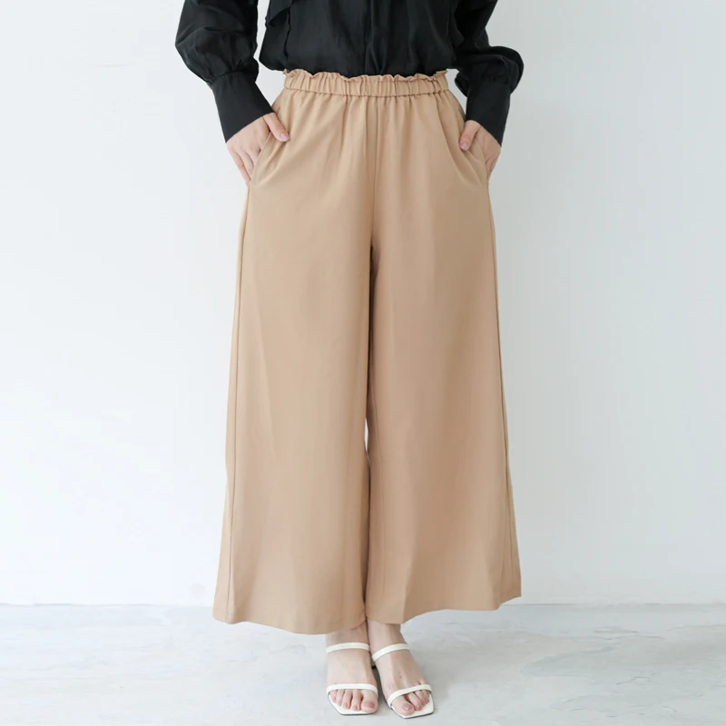 M-XL Summer Velvet Thick New Straight Wide Leg Womens Trousers Autumn Streetwear Pants Women High Waist New Loose